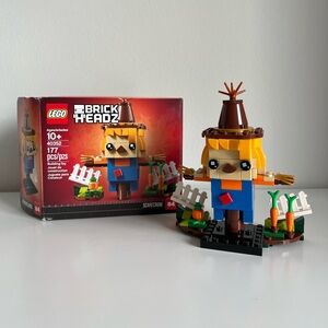 LEGO BrickHeadz Thanksgiving Scarecrow 40352 Retired - 100% Complete
